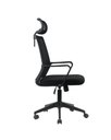 Ver imagem 5 de Mesa de Reunião 2m e 4 Cadeiras Escritório Ergonômicas F5 Cor:nogal com Preto