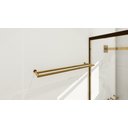 Ver imagem 6 de Kit de Acessórios para Banheiro com 4 Peças em Aço Inox Dourado Linha Tessália com Toalheiro Duplo S