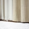Cortina Decortini GLB 3,00 x 2,60 m Gaze de Linho Com Forro Blackout 80% Para Varão: 003-Ocre-bege c - 5