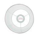 Ver imagem 3 de Cúpula Clássica Abajur Luminária 40x15x15cm de Tecido Algodão Soquete Nacional Ref 90