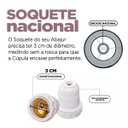 Ver imagem 4 de Cúpula Clássica Abajur Luminária 40x15x15cm de Tecido Algodão Soquete Nacional Ref 90