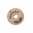 Ver imagem 2 de Kit 100 Chaveiros Mdf 3mm Gratidão + Coração Vazado + Ramo Cru