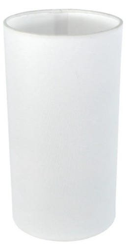 Cúpula Cilindrica para Abajur Ref 84 - Cúpula Branca