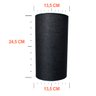 Cúpula Cilindrica para Abajur Ref 84 - Cúpula Preta - 2