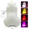 Luminária Abajur Infantil Unicórnio Led em 8 cores Controle Remoto e Bateria Recarregável Casa Dona - 4