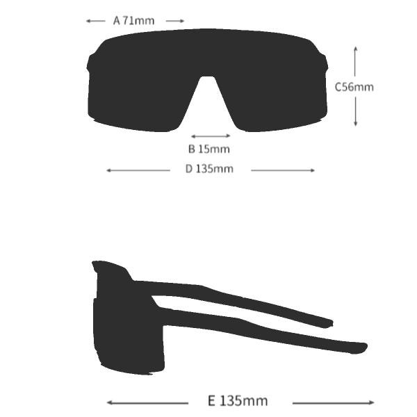 Oculos Ciclismo Mtb Speed Esportivo Proteção Uv400 Mod-06 - 2
