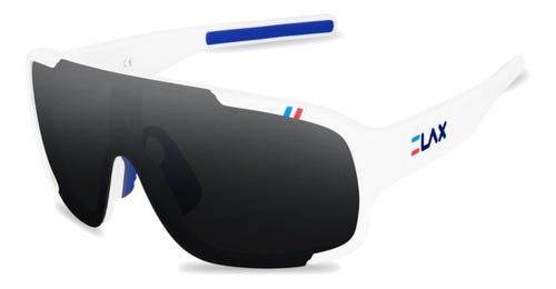 Óculos De Ciclimos Elax Aero Mtb Speed Esporte Branco/ Preto II - 1