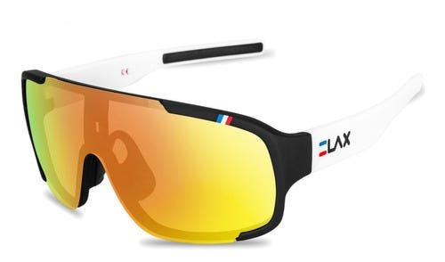 Óculos De Ciclimos Elax Aero Mtb Speed Esporte Branco/Amarelo - 1