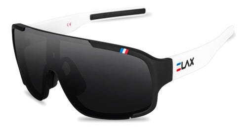 Óculos De Ciclimos Elax Aero Mtb Speed Esporte Branco/Preto - 1