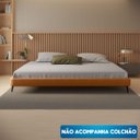 Ver imagem 2 de Base Bi Partida Slim Casal King Size em Couro Ecológico Pu sem Cabeceira - Skybox