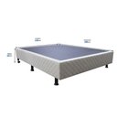 Ver imagem 2 de Base Cama Box Viúva Suede Bege