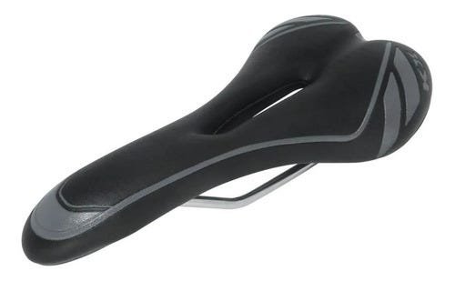 Banco Selim Venzo Kx Vazado Mtb Speed 326gr Cores Bicicleta Cinza - 1