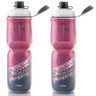 2x Garrafas Caramanhola Térmica Ciclismo 700ml Bike PTK Rosa - 1