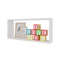 Ver imagem 2 de Nicho Organizador Ni7030 Grande Multiuso Branco - Art In Móveis