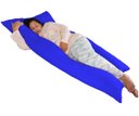 Ver imagem 1 de Travesseiro Gigante 170x80cm Happy Line - Azul