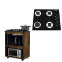 Ver imagem 1 de Kit Balcão Cooktop Turim Ype com Fogão Cooktop 4 Bocas Chamalux