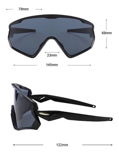 Oculos Ciclismo Mtb Speed Esportivo Proteção Uv400 Polarizad Mod-01 - 3