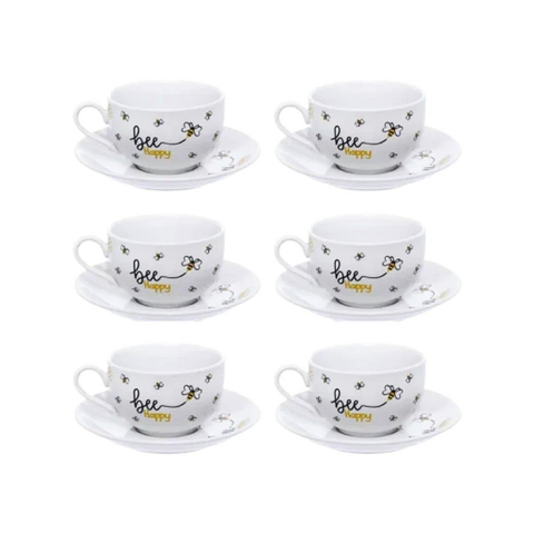 Conjunto de Xicaras Cha Honey 160ml 6pc