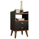 Ver imagem 2 de Mesa De Cabeceira Retrô Pés Palito Em Madeira Maciça Várias Cores MVD Móveis