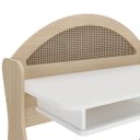 Ver imagem 3 de Escrivaninha Ceci Naturale/Branco Artely