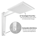 Ver imagem 3 de Lorenzetti Chuveiro Acqua Century Eletrônico Branco Potência 7500w