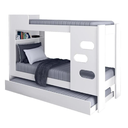 Ver imagem 1 de Beliche Floripa com Cama Auxiliar para Colchão 0,88m J&a Branco