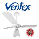 Ver imagem 5 de Ventilador de Teto Ventex 150W 100cm 3 Pás 3 Velocidades Branco 110V