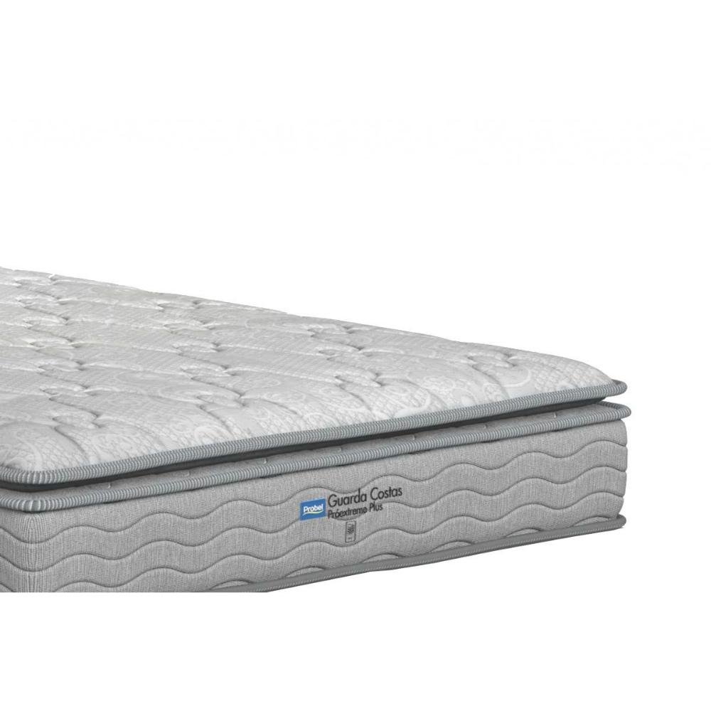 Conjunto Box King: Colchão Anatômico Probel D45 Guarda Costas Próextreme Plus + Base Crc Courano - 6