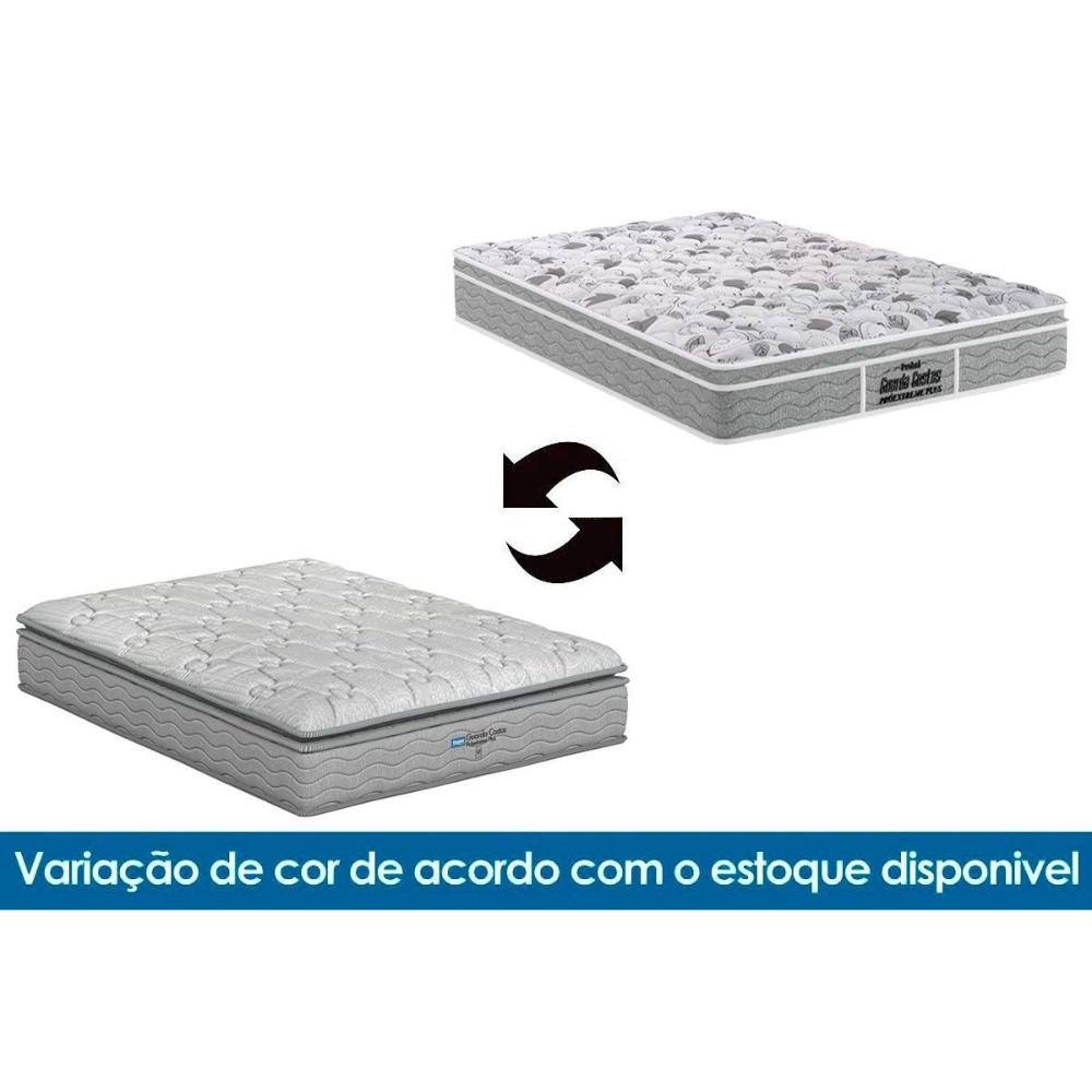 Conjunto Box King: Colchão Anatômico Probel D45 Guarda Costas Próextreme Plus + Base Crc Courano - 8
