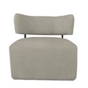 Ver imagem 2 de Poltrona Organica Bouclê Bege - D'classe Decor