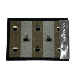 Tapete Cozinha Kacyumara 45 x 65 Estampados Decore - Un - Coffee Time - 1