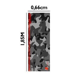 Tapete de Rolo para Yoga Ginástica Esporte ou Base para Bicicleta Ergométrica 66 x 185cm Casa Dona - 4