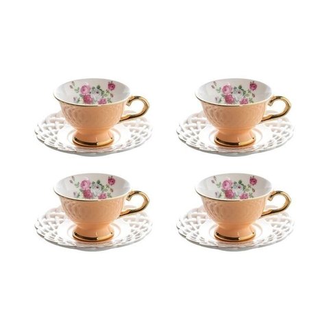 Jogo de 8 Peças L'Hermitage para Café Mon Désir 90ml 31684