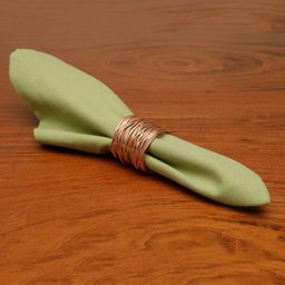 Cj 2 Guardanapos de Algodão Verde Claro 40x40cm Royal Decor - 3