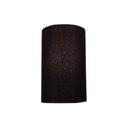 Ver imagem 1 de Arandela Meia Cana Vivare Md-2031 Cúpula em Tecido 30-18x16cm - Bivolt Preto 127-220v