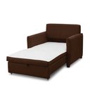 Ver imagem 7 de Poltrona Cama Retrátil Solteiro com Rodízio Cloe Bouclê E03 - D'rossi