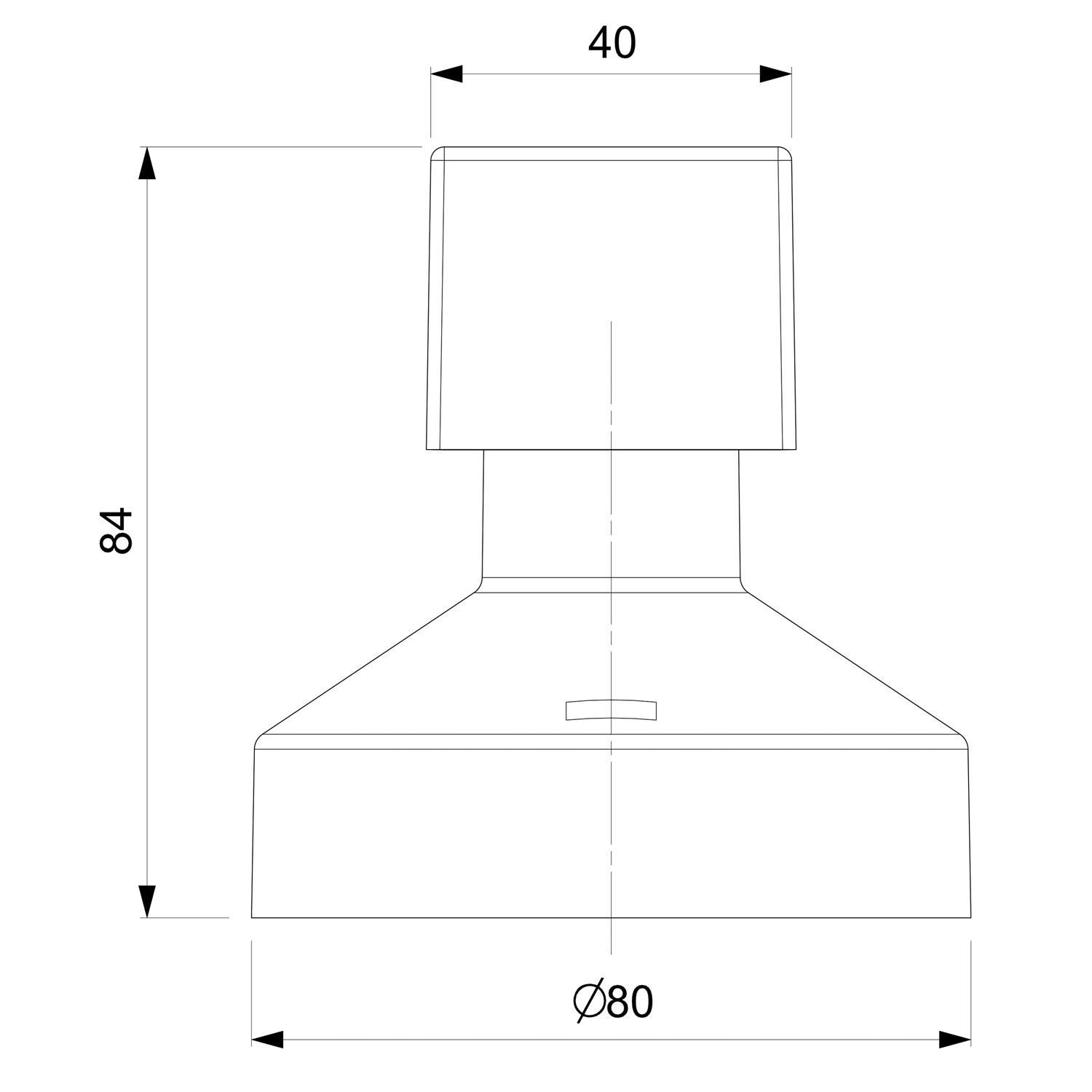 Acabamento para Registro Base Reforma 1.1/4" e 1.1/2" Linha Basic Plus - 2