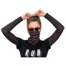 Bandana De Ciclismo Corrida Hupi Cores Multiuso Love Bikes Preto , U - 2