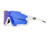 Óculos de Ciclismo Giro 3 Lentes Mtb Speed Esporte Branco/Azul - 1