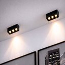 Ver imagem 3 de 4 Spot Mini Downlight Preto Led Sobrepor Pontual Sala Luz05