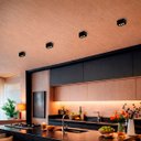 Ver imagem 1 de 4 Spot Mini Downlight Preto Led Sobrepor Pontual Sala Luz05