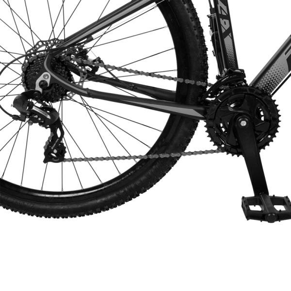 Bicicleta Aro 29 Dropp Z4-x Freio Hidráulico 24V Suspensão com Trava Preto e Cinza - 2