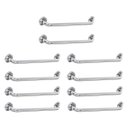 Ver imagem 1 de Alça de Apoio 40cm Inox Barra Kit 10 Unidades Idoso Deficiente Banheiro Box Quarto Acessibilidade Ca