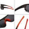 Óculos De Ciclismo Mtb Estrada Esporte 3 Lentes Preto/Lente Preta - 4