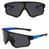 Óculos De Ciclismo Mtb Estrada Esporte 3 Lentes Azul/Lente Preta - 1
