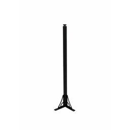 Kit 4 Pé 75cm Mesa Metalon Preto Reforçados - 4