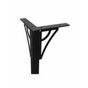 Ver imagem 2 de Kit 4 Pé 75cm Mesa Metalon Preto Reforçados