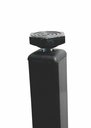 Ver imagem 5 de Kit 4 Pé 75cm Mesa Metalon Preto Reforçados