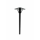 Ver imagem 3 de Kit 4 Pé 75cm Mesa Metalon Preto Reforçados