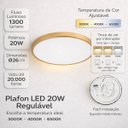 Ver imagem 5 de Plafon de Sobrepor Aquila Switch LED 3 Tons Gmh